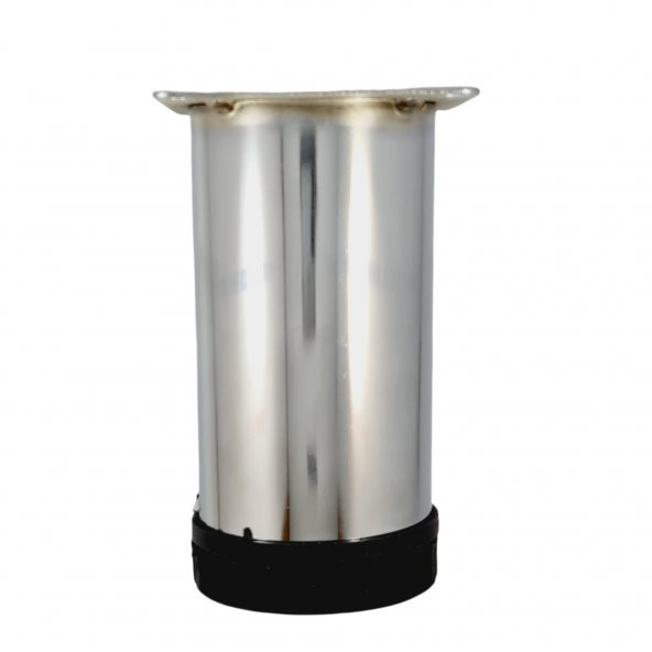 60 LIK 12 CM KROM METAL YUVARLAK AYAK (4 ADET) - 2