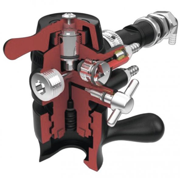 Wintap Eco-Lux Köpük Giderici Bira Musluğu - Resim 4