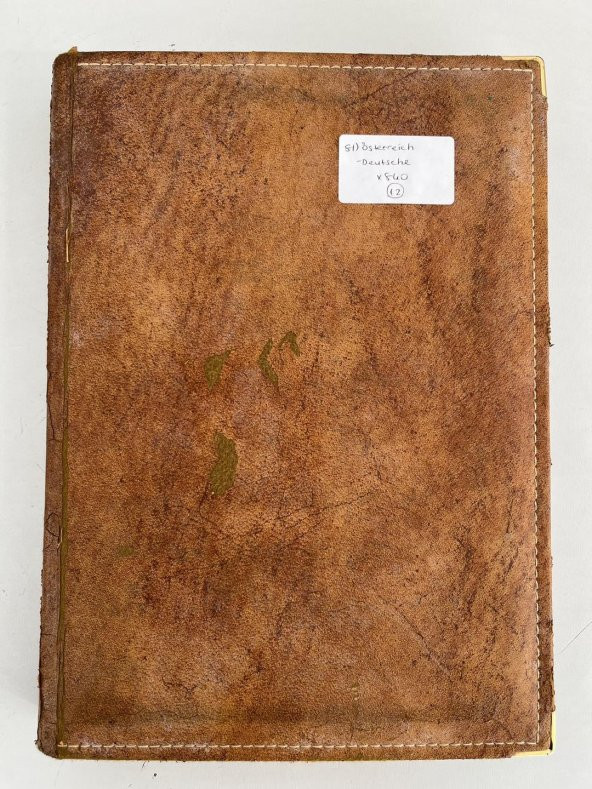 Almanya Avusturya Pul Koleksiyonu Albümü 840 Adet - Yabancı Pul 081 - 2