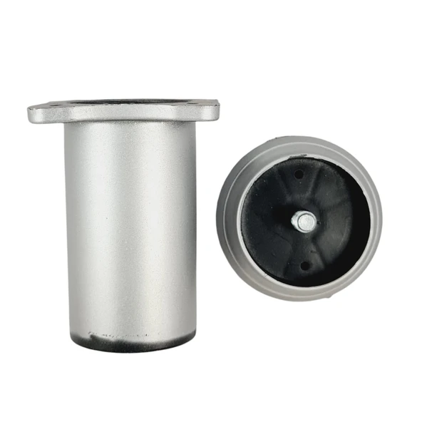 42 LIK 5 CM MAT KROM PLASTİK YUVARLAK AYAK ( 4 ADET ) - 3