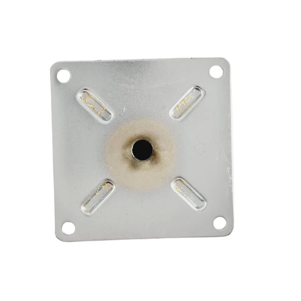 60 LIK 10 CM KROM METAL YUVARLAK AYAK ( 4 ADET) - Resim 3