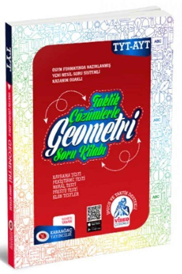 TYT AYT Geometri Taktik Çözümlerle Soru Kitabı Karaağaç Yayınları