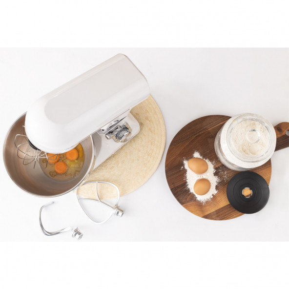 Cookplus Quick Chef 1001 Stand Mikser Cream Mutfak Şefi 1000W 5 Lt - 2