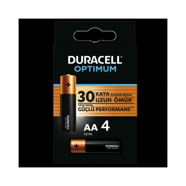 Duracell Optımum Aa Kalem Pil 4lü