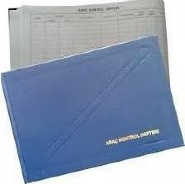 Dilman Araç Kayıt Defteri Ciltli 96 Yaprak ürün görseli