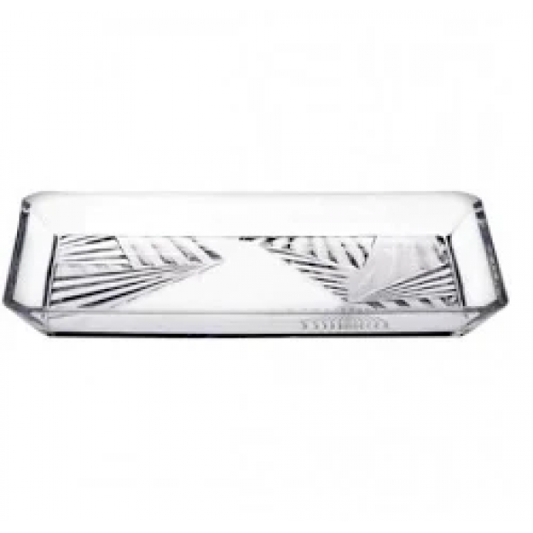 Paşabahçe Servis Sunum Tabağı 68153 2Li Madlen Crystal Glass 22X12
