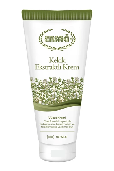 Ersağ Kekik Ekstratlı Krem 100 Ml