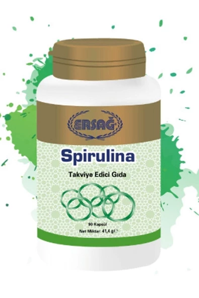 Ersağ Spirulina Takviye Edici Gıda Kapsül ürün görseli 1