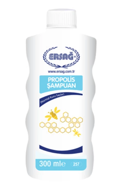 Ersağ Propolisli Şampuan (normal-kuru Saçlar) 300 Ml.