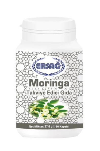 Ersağ Moringa Takviye Edici Gıda -60 Kapsül