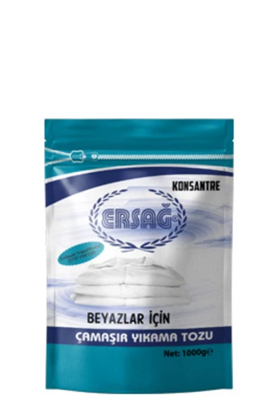 Ersağ Beyaz Çamaşır Yıkama Tozu 1000 Gr.