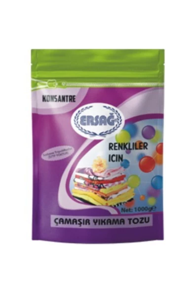 Ersağ Renkli Çamaşır Yıkama Tozu (1000 Gr)