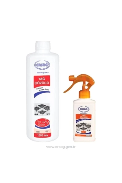 Ersağ Aparatlı Yağ Cözücü 1000 ml