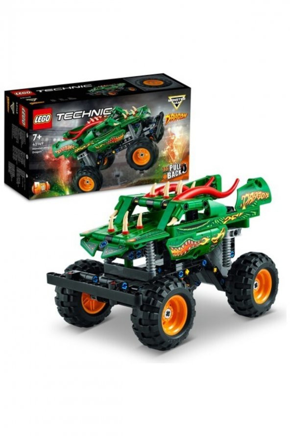 ® Technic Monster Jam™ Dragon™ 42149 - Oyuncak Kamyonları Seven 7 Yaş Ve Üzeri Çocuklar Için 2’s