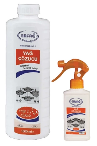 Ersağ Yağ Çözücü 1000 ml Ve Boş Aparat