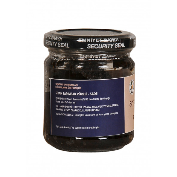Sade Siyah Sarımsak Püresi 150 Gr - 2