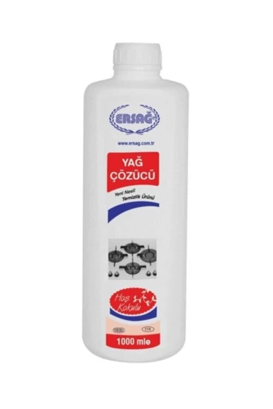 Ersağ Yağ Çözücü 1 l Yağçöz 1000ml. Yeni Tarihli