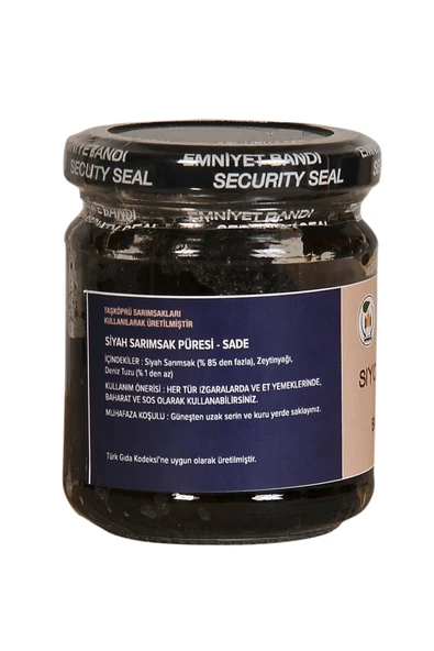 SİYAH SARIMSAK PÜRESİ- SADE 150G - Resim 2