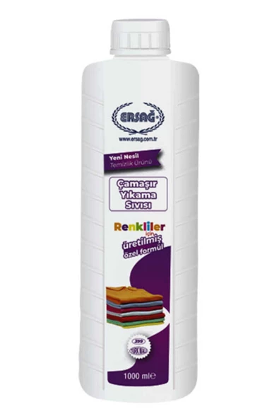 Ersağ Sabun Cevizi (ritha ) Çamaşır Yıkama Sıvısı (RENKLİLER İÇİN) 1000 ml - 399