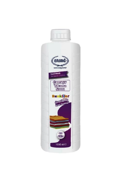 Ersağ Çamaşır Yıkama Sıvısı Renkliler 1000 Ml