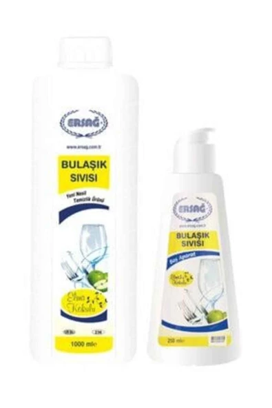 Ersağ Aparatlı Elmalı Bulaşık Sıvısı 1000 ml ürün görseli 1