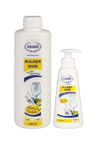 Ersağ Aparatlı Elmalı Bulaşık Sıvısı 1000 ml