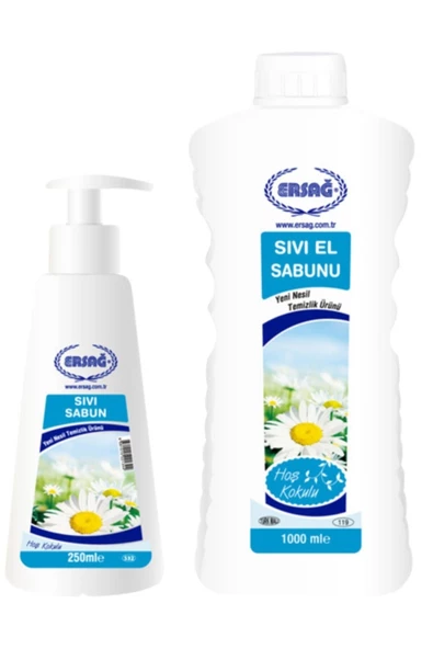 Ersağ Aparatlı Sıvı El Sabunu 1000 ml ürün görseli 1