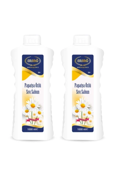 Ersağ Papatya Özlü Sıvı Sabun 1000 Ml. * 2 Adet