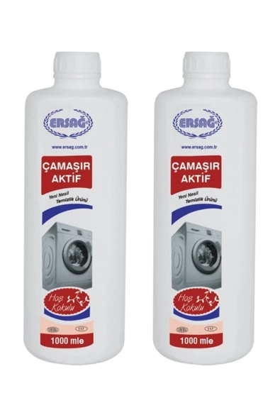 Ersağ Çamaşır Aktif 2x1000 Ml 2 Adet