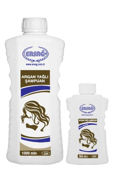 Ersağ Argan Yağlı Şampuan 1000 ml Boş Aparat