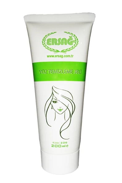 Ersağ Yüz Temizleme Jeli 200 ml Ersag22222622