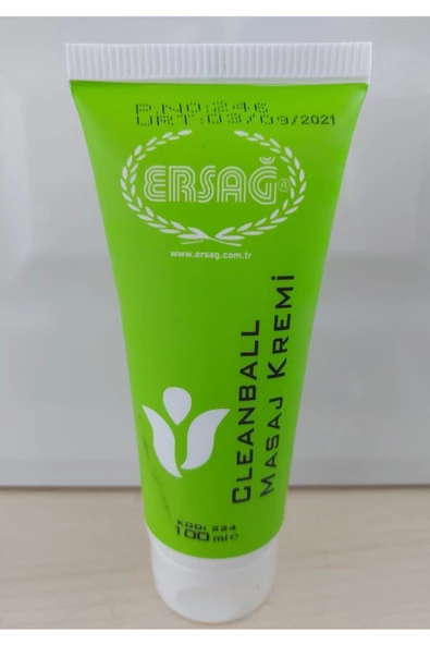 Ersağ Clean Ball Masaj Kremi 100 Ml ürün görseli 1