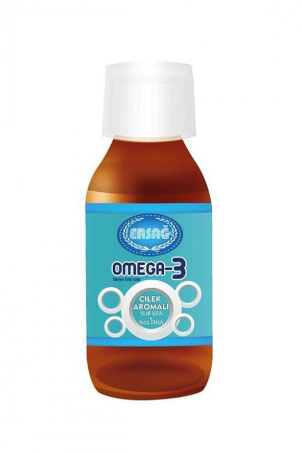 Ersağ Omega 3 Sıvı Çilek Aromalı ürün görseli 1