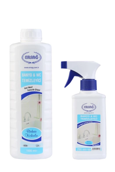 Ersağ Aparatlı Bahar Kokulu Banyo Wc 1000 ml