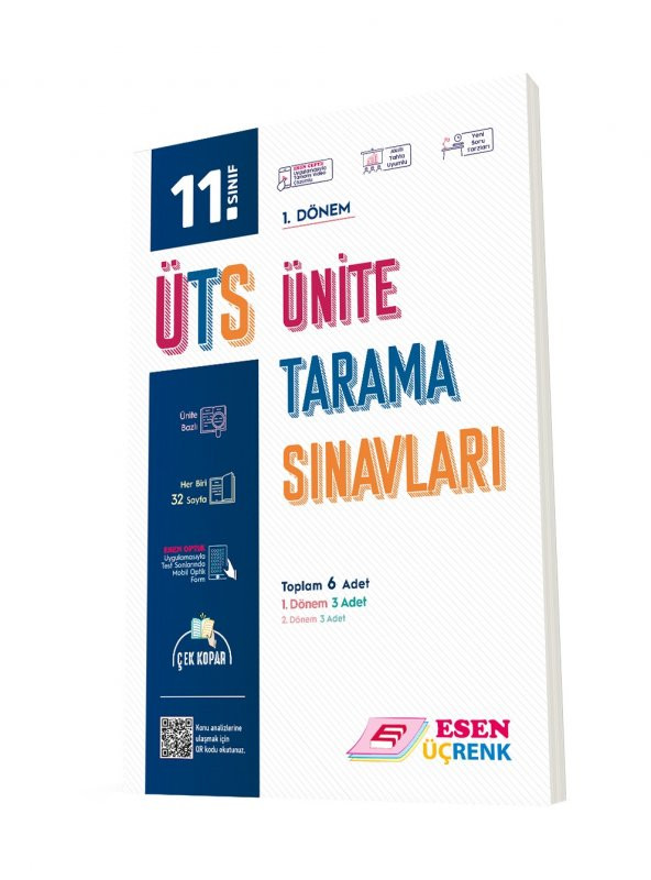 Esen Üçrenk 11. Sınıf Ünite Tarama Sınavarı 2023