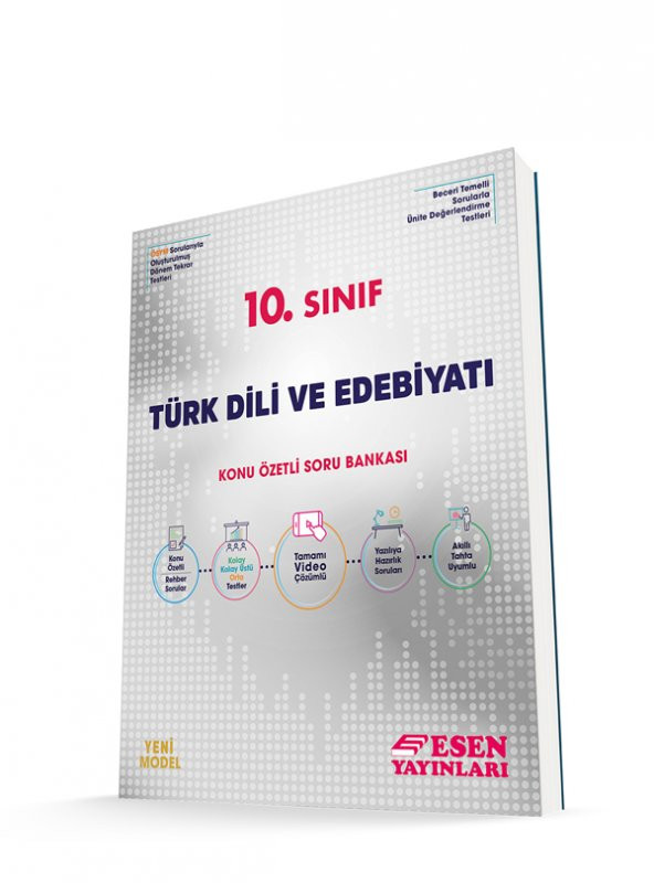 Esen 10. Sınıf Türk Dili Ve Edebiyatı Konu Özetli Soru Bankası 2023