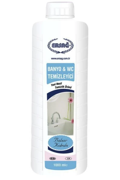 Ersağ Bahar Kokulu Banyo Wc Temizleyici 1000 Ml.