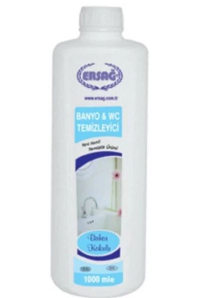 Ersağ Aparatsız Bahar Kokulu Banyo & Wc Temizleyici 1000 Ml. Bahar Kokulu Banyo Wc