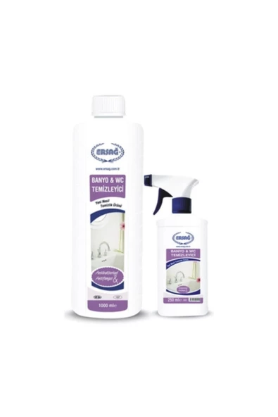 Ersağ Aparatlı Banyo & Wc Temizleyici 1000 Ml.