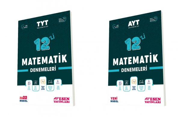 Esen Tyt Ayt Matematik Deneme Seti 2 Kitap 2023