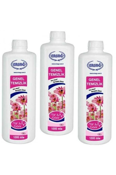 Ersağ Genel Temizlik 1000 Ml 3 Adet