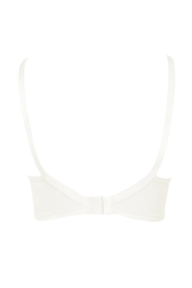 Alışveriş Meydanı Kadın Ekru Dantelli Toparlayıcı Küçültücü Balensiz Boş Kap Sütyen - 2