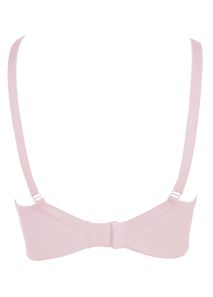 Alışveriş Meydanı Kadın Pudra Basic Üçgen Penye Sütyen - 2