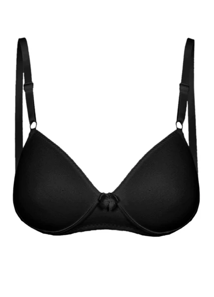 Alışveriş Meydanı Siyah Genç Kız Çocuk Alıştırma Balensiz Boş Kap İlk Sütyen ürün görseli 1