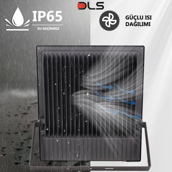 400W Led Projektör Park Bahçe Çevre Site Bina Tabela Dış Mekan Led Lamba - 7