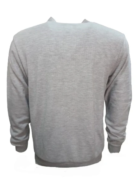 Mcl 14278 Erkek Basic Önü Düğmeli Hırka - Resim 2