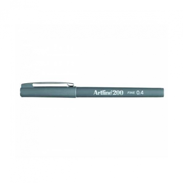 Artline Fineliner 0.4 MM Gri EK-200N