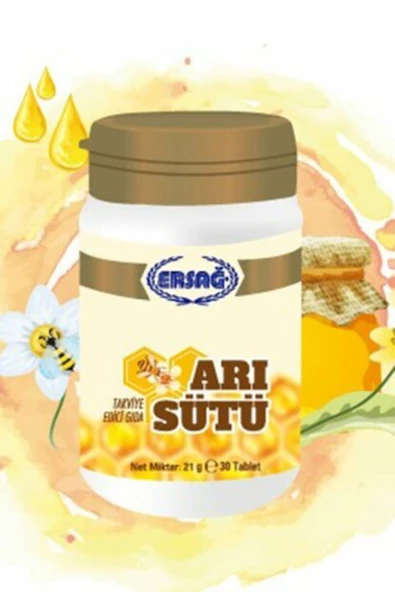 Ersağ Arı Sütü 30 Tablet