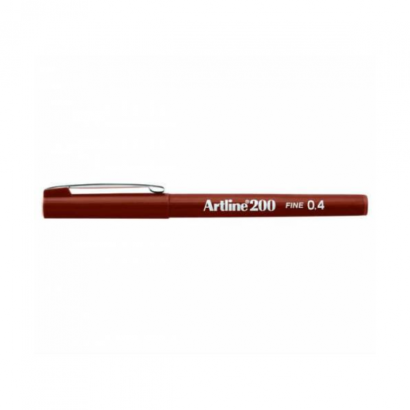 Artline Fineliner 0.4 MM Kahverengi EK-200N