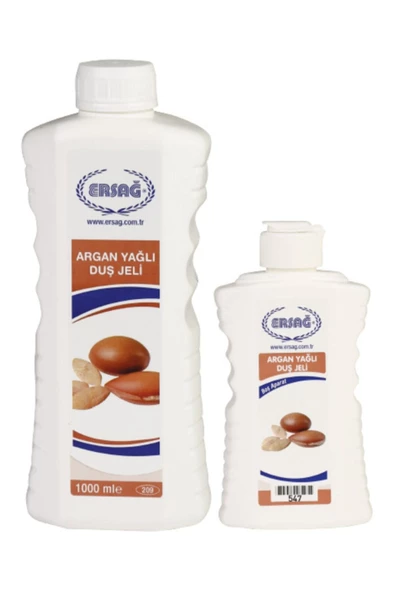 Ersağ Aparatlı Argan Yağlı Duş Jeli 1000 ml - 243